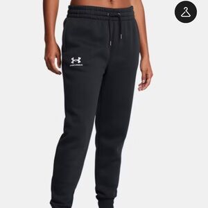 Under Armour  black rival fleece jogger Sweatpants